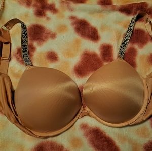 38DD Victoria Secret push up with rhinestone straps